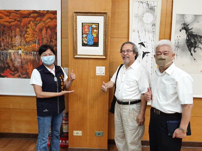 市长罗雪珠（左）到场共襄盛举。（头份市公所提供／李京升苗栗传真）