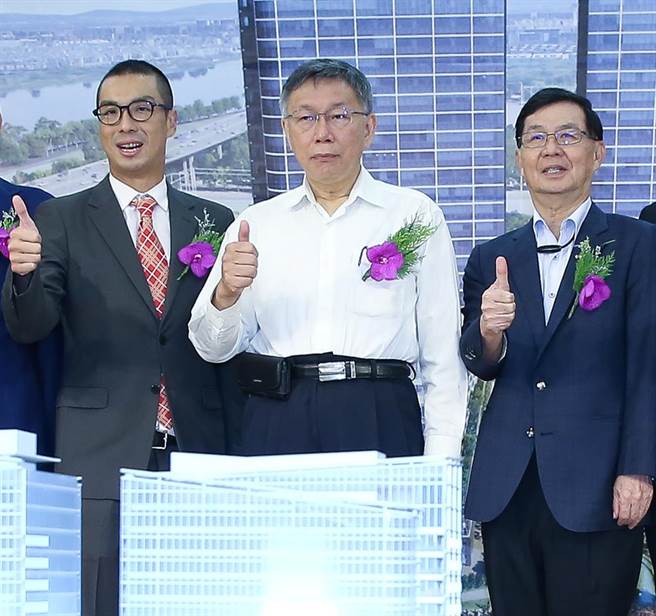 台北市长柯文哲。（陈俊吉摄）