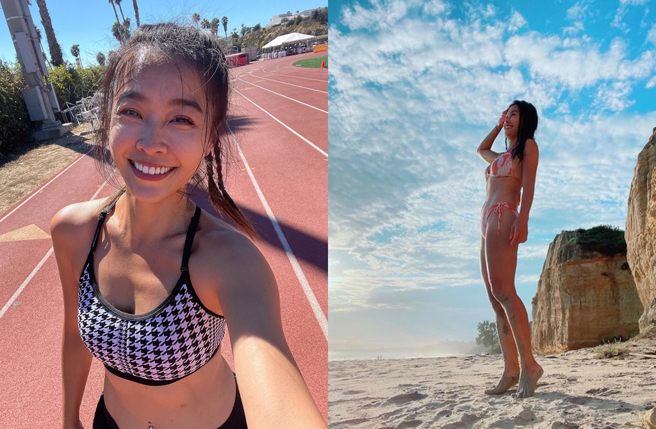 小娴放送比基尼。（图／取材自小娴Instagram）