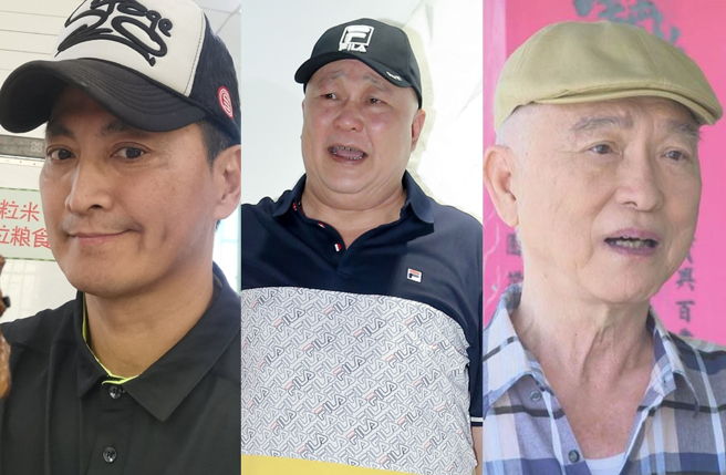 何家劲、金超群、范鸿轩近年照片。（图／翻摄自何家劲kennyho微博；中时资料照片；民视提供）