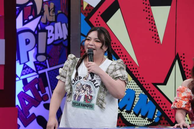 小甜甜表示Eason的迷信行为已经影响到她。（中天综合台提供）