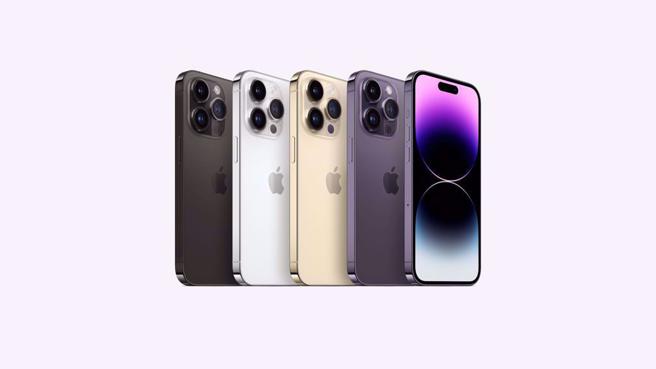 iPhone 14 Pro系列大热销。（图／翻摄自苹果官网）