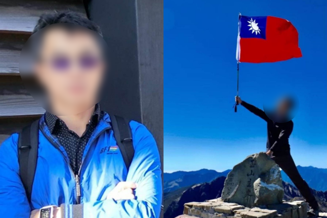 鹿港警分局巡佐賴志文平常喜歡運動。（民眾提供／吳敏菁彰化傳真）