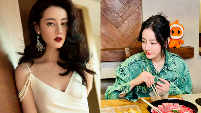 迪麗熱巴開直播竟被嫌長得醜。(圖/迪麗熱巴 微博)