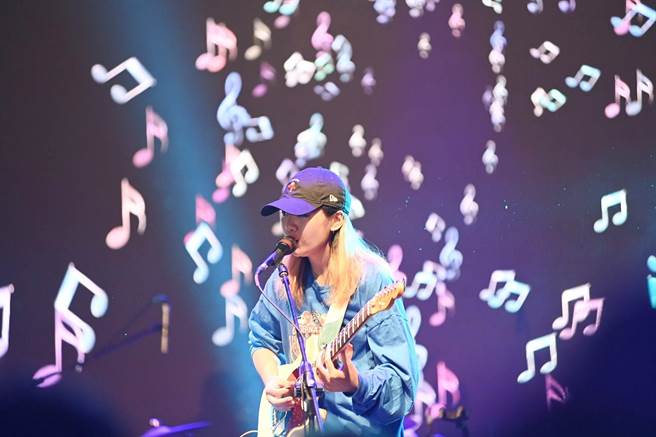 嘉义文化创意园区举办摇滚音乐祭，提供音乐人表演的舞台。（嘉义市政府提供／廖素慧嘉市传真）