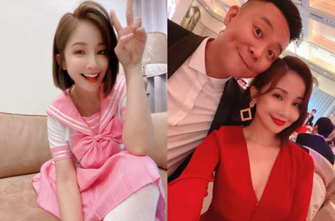 女星鍾欣怡和老公孫樂欣結婚多年，感情仍相當甜蜜。(圖/ 摘自鍾欣怡Cathy Chung臉書)