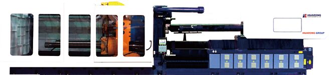 华嵘集团今年展出NRH850两板射出成型机，堪称是中大型射出成型机最佳选择，成本可节省10％～25％以上，后续将直接反映在售价上。图／华嵘集团提供