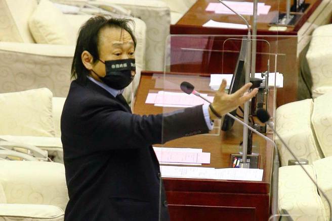 民进党台北市议员王世坚。（中时资料照）
