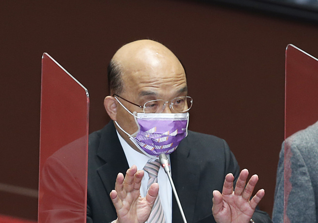 近日爆出府院介入鏡電視案，沒想到行政院長蘇貞昌卻直呼「不必去查」，國民黨台北市長候選人蔣萬安今（2）日猛轟蘇貞昌是「中華民國史上最目無法紀的院長」。（資料照／姚志平攝）