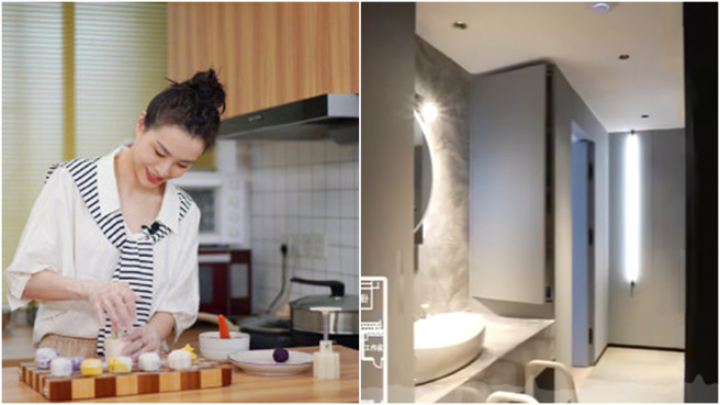 前跳水运动员吴敏霞日前透露她新装修的房子模样。（图／翻摄自吴敏霞微博）