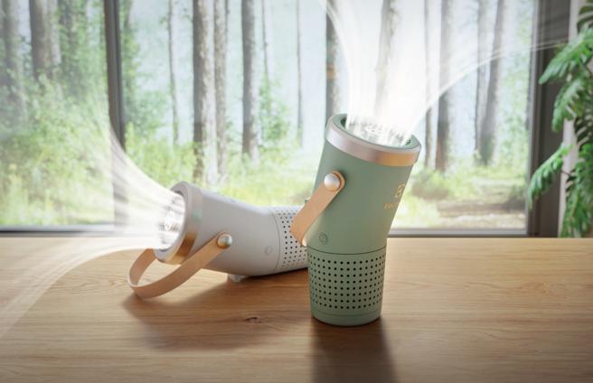 伊莱克斯UltimateHome极适家居 300 个人与车用轻巧空净机，3990元。（伊莱克斯提供）