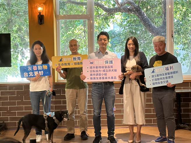 国民党台北市长参选人蒋万安。（杨亚璇摄）