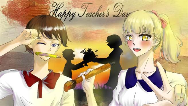 台中市立大甲国民中学学生江冠宜的作品。（台中市教育局提供／陈淑娥台中传真）