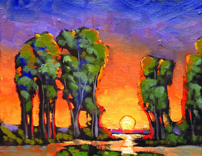 日出日落。(图/读者杂志提供)