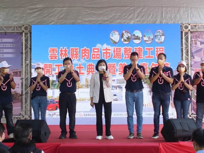 逾40年的云林县肉品市场展开整建，迈向国际现代化市场。（张朝欣摄）