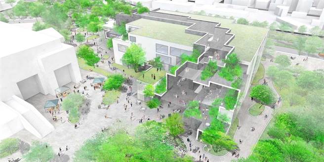 新竹市图书馆总馆启动原址重建，歷经12次流标后终在今年发包，整体工程斥资16.4亿元，预计10月中旬将动工。（新竹市政府提供／王惠慧新竹传真）