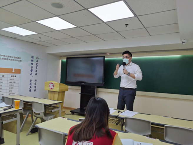 曹圣永勇敢跳出舒适圈独自一人前往厦门发展。（作者提供）