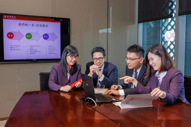 （华南银行用员工持股信托携手企业留才。图／华南银行提供） 