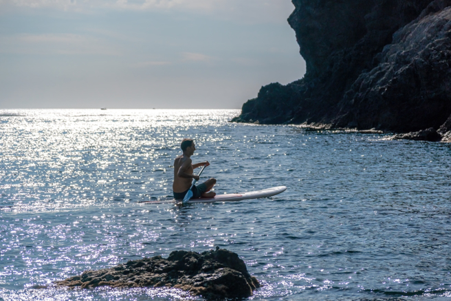 传出该国有男子异想天开用SUP立桨偷渡到爱沙尼亚，最后还是逃不了被逮的下场。
(示意图，非当事人／shutterstock)