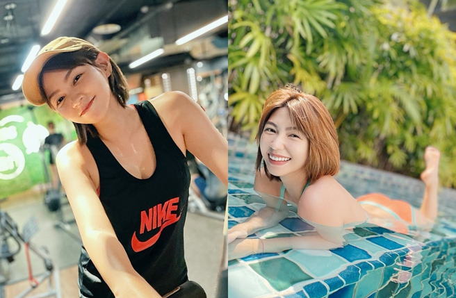 曾智希上月承认和陈志强登记结婚。（图／翻摄自simba.1220 IG）