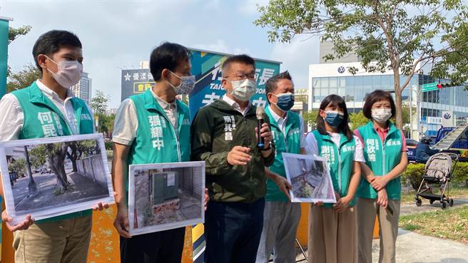 蔡其昌認為，到外地輔選不是不對的事，但台中市民很少看到盧市長，認為盧市長這樣就想贏得選戰，太輕忽也看不起台中市民。（張亦惠攝）