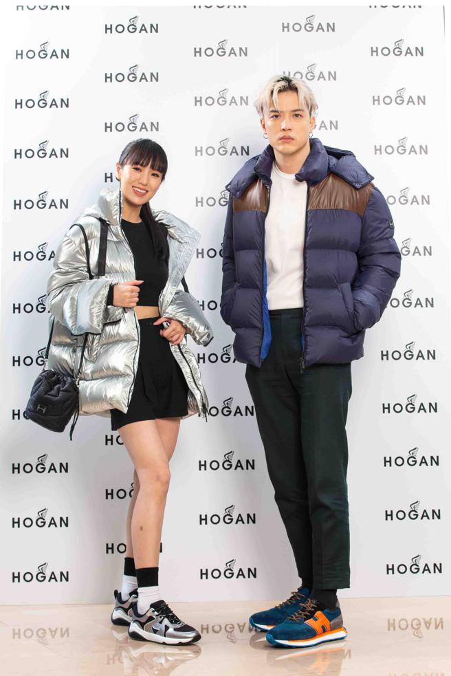 孙盛希、J.Sheon出席HOGAN 品牌活动演绎本季强调的「未来潮流」。（ HOGAN提供）