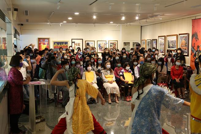 成美艺廊累计观展人次达16万。（顶新和德文教基金会／吴敏菁彰化传真）