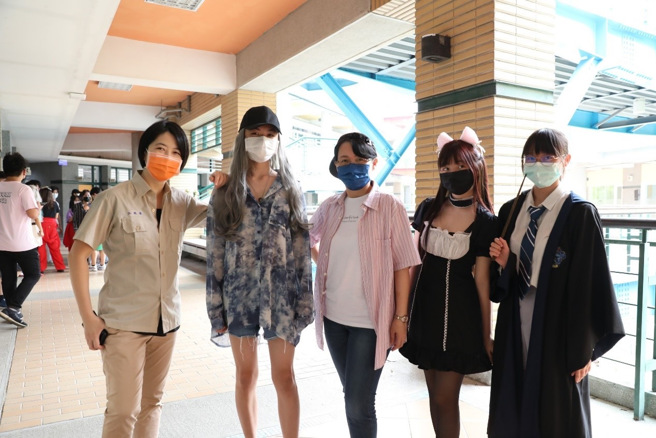 政大附中制服周cosplay的欢乐嘉年华-1(照片/政大附中提供)