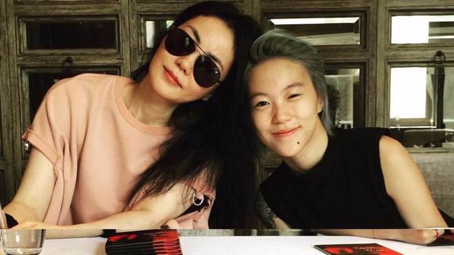 窦靖童是王菲大女儿。(图/ 摘自窦靖童脸书)