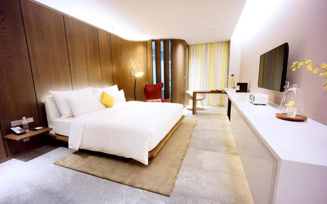 （北投老爺攜手綠藤生機推出「環保旅人」住房專案，平日雙人入住含早餐，每房每晚6,600元起。圖／北投老爺酒店提供）