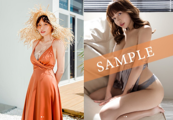 林襄在IG分享写真书正式在日本开卖了。(图/ 摘自林襄IG)