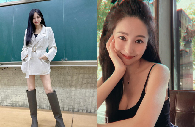 高毓璘外型甜美知性。(图／主播 高毓璘脸书)