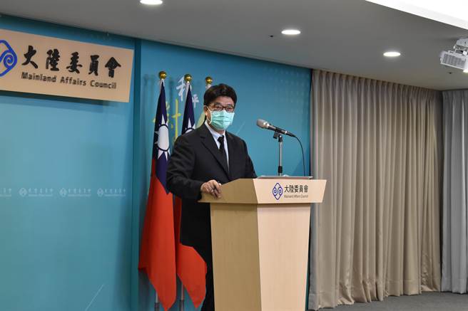 陆委会副主委邱垂正。（陈冠宇摄）