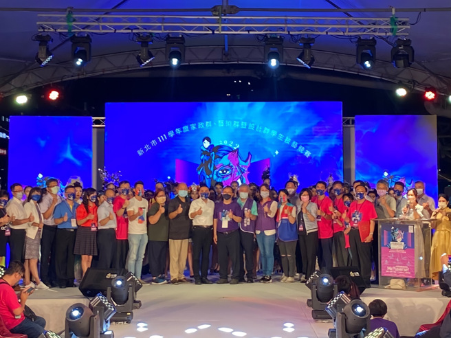 新北市市长侯友宜到场致词与颁奖。（照片/景义婷）