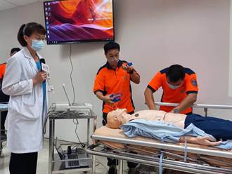 台南市消防與醫院合作 強化緊急救護訓練