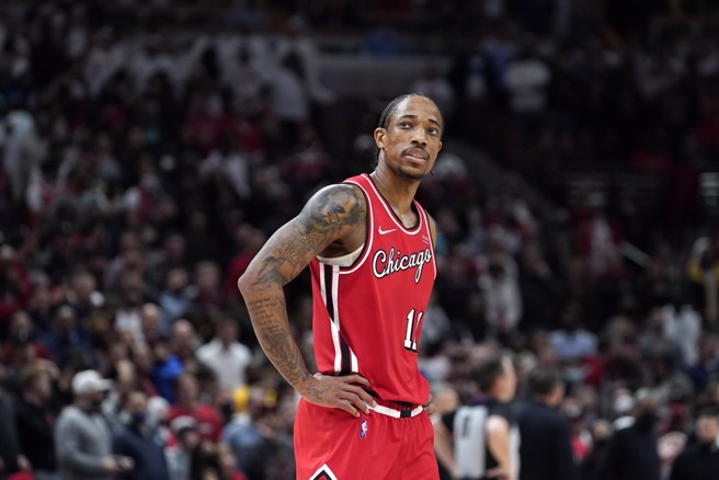 迪罗萨自爆去年夏天没办法加盟湖人的内幕。(美联社资料照)