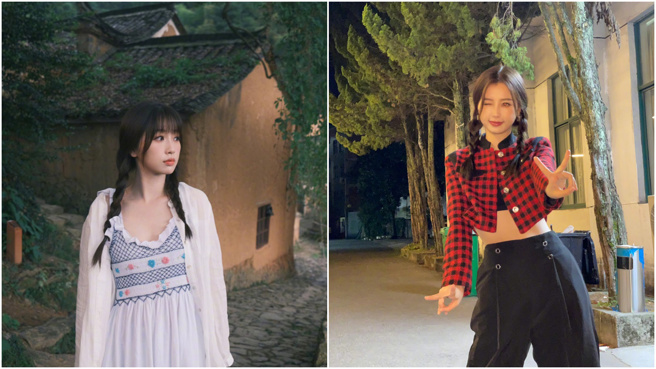 「小蘭花」虞書欣近日在微博曬出多張生活照。（圖／翻攝自虞書欣微博）