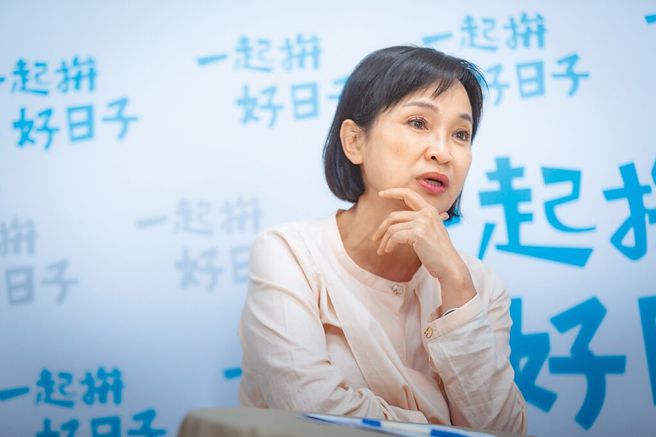 國民黨高雄市長參選人柯志恩。（袁庭堯攝）
