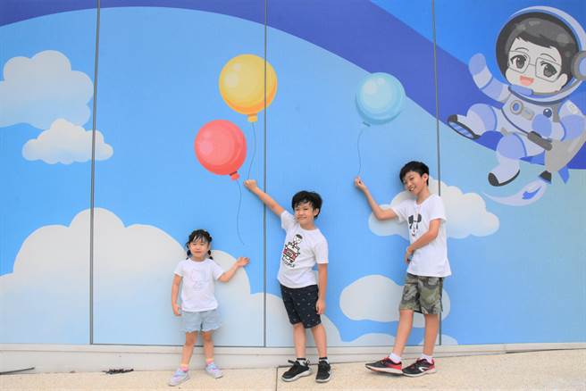 新竹县长杨文科力拚连任，竞选总部以童趣风设计，即日起对外开放。（杨文科团队提供／邱立雅竹县传真）