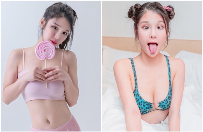 中職樂天女孩啦啦隊女神琳妲。(linda83121 IG)