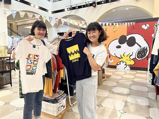 丽宝OUTLET MALL可爱萌宠教主史努比来了。（丽宝乐园渡假区提供／陈淑娥台中传真）