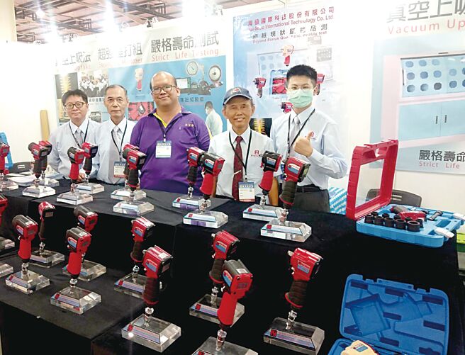 海硕国际颠覆传统的钻石级「气动衝击扳手」热销。图／海硕国际提供