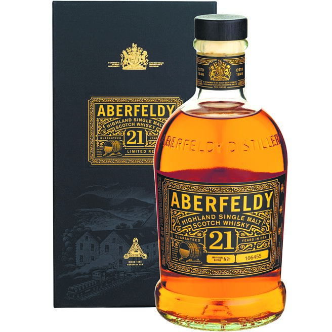 柑橘橙皮与香草奶油香气，沉稳木质淡淡烟熏，成就丰富层次，桃子与蜂蜜尾韵为「艾柏迪21年单一麦芽威士忌」画下优美句点。图／业者提供