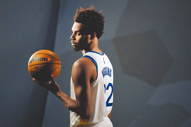 勇士上季夺冠功臣之一威金斯。（路透）