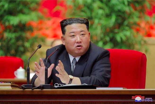 北韩国务委员会委员长金正恩。（美联社）