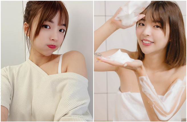 YouTuber「一只阿圆」拥有甜美外表和E级火辣身材。(一只阿圆脸书)