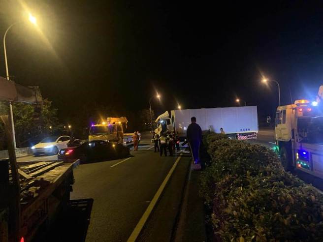 大货车运将毒驾飞衝对向车道 ，害科技公司老板撞上惨死判决出炉。(中时资料库)
