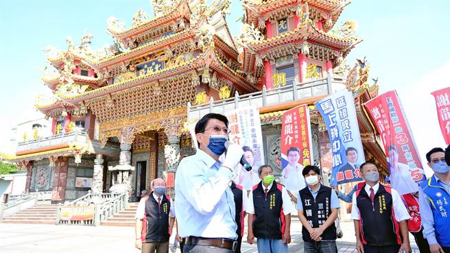 国民党台南市长参选人谢龙介表示，如果当选将推动「006688青年社会住宅政策」。（谢龙介团队提供／洪荣志台南传真）