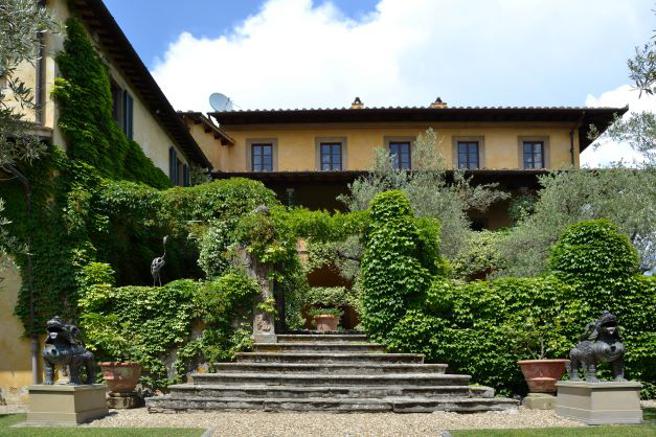 摇滚诗人史汀的酒庄有500年歷史，位于义大利佛罗伦斯近郊。（浩咏提供）