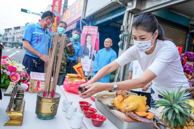 国民党南投县长候选人许淑华。（图／取自许淑华脸书）